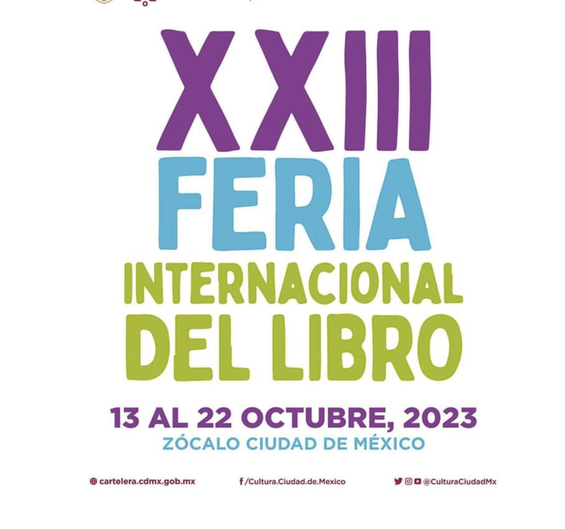 Feria Internacional del Libro en Coyoacán 2023
