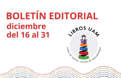 Boletín editorial LibrosUAM, núm. 35