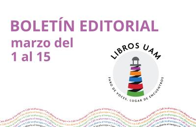 Boletín editorial LibrosUAM, núm. 40